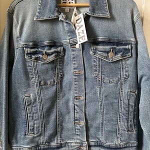Daze “ Bride “ and “ Sister of the bride” medium distressed jean jackets